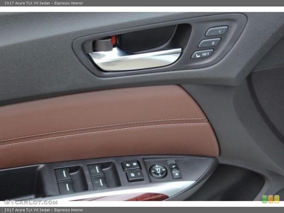Espresso Interior Controls for the 2017 Acura TLX V6 Sedan #115452251