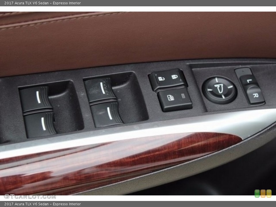 Espresso Interior Controls for the 2017 Acura TLX V6 Sedan #115452287