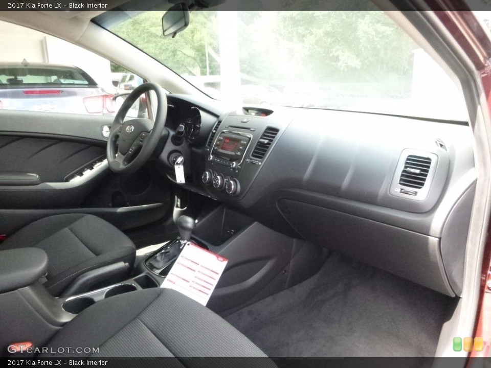 Black Interior Dashboard for the 2017 Kia Forte LX #115452704