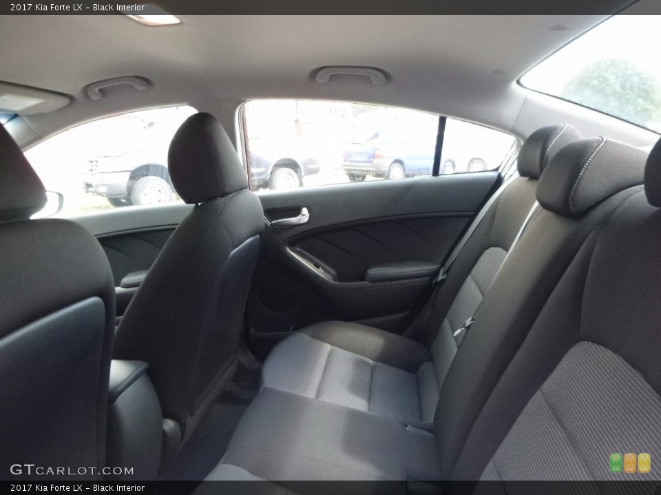 Black Interior Rear Seat for the 2017 Kia Forte LX #115452956