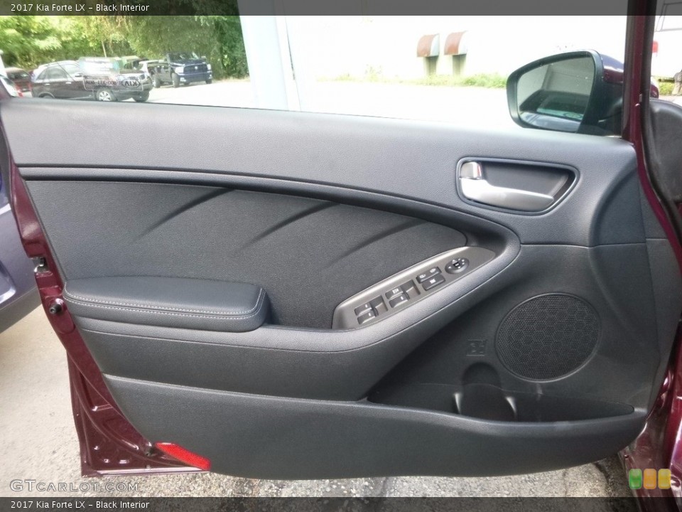 Black Interior Door Panel for the 2017 Kia Forte LX #115453004