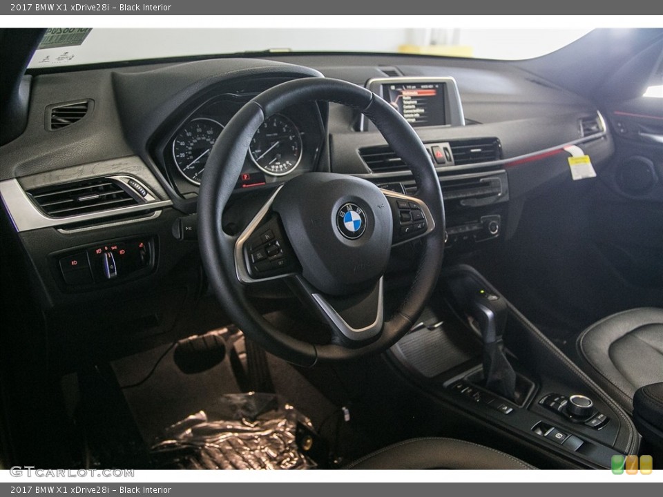 Black Interior Dashboard for the 2017 BMW X1 xDrive28i #115454683