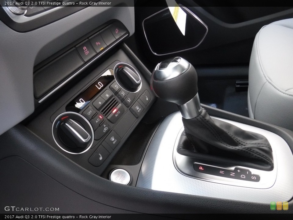 Rock Gray Interior Transmission for the 2017 Audi Q3 2.0 TFSI Prestige quattro #115460960
