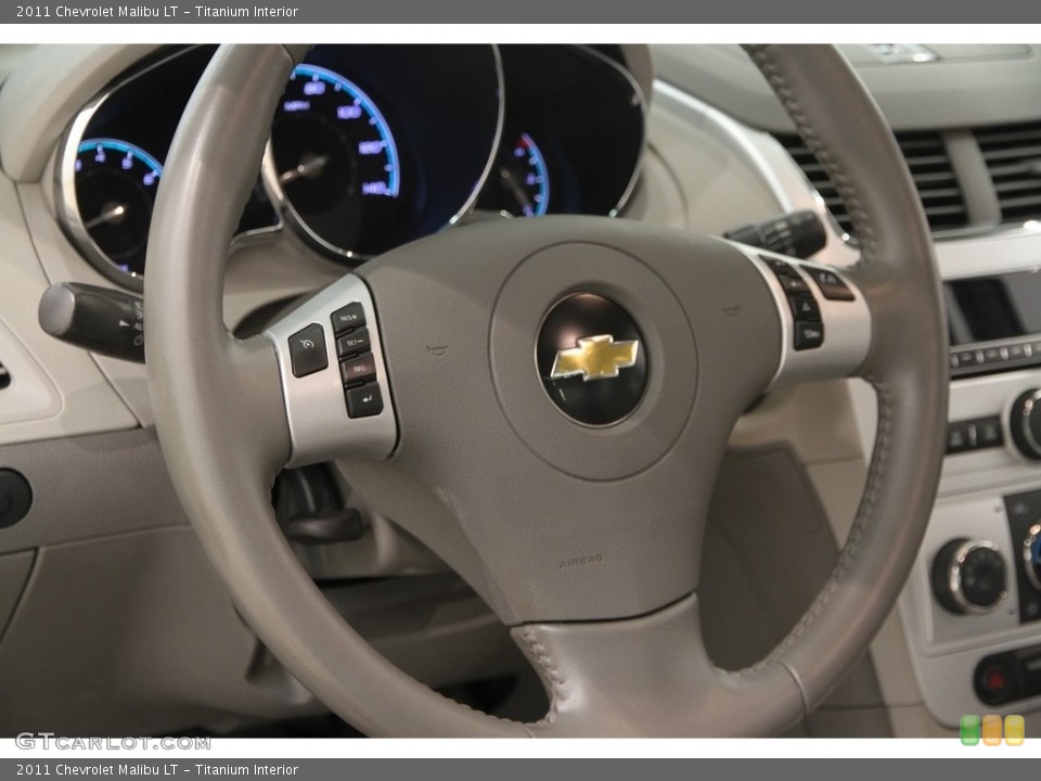 Titanium Interior Steering Wheel for the 2011 Chevrolet Malibu LT #115462290