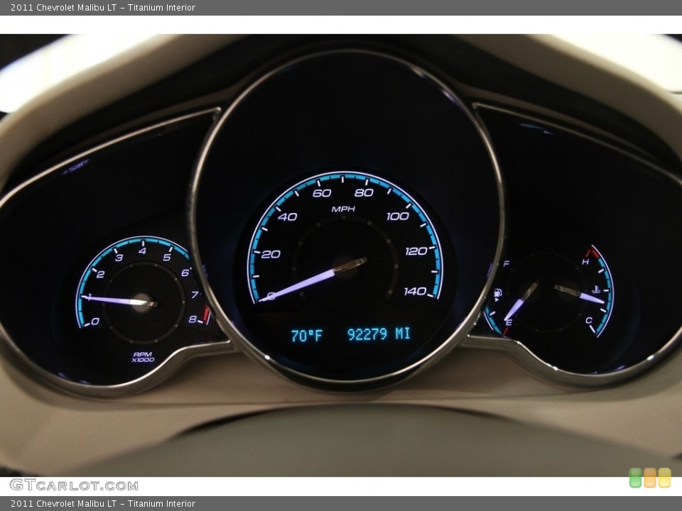 Titanium Interior Gauges for the 2011 Chevrolet Malibu LT #115462308