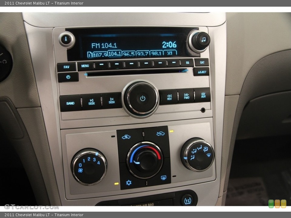 Titanium Interior Controls for the 2011 Chevrolet Malibu LT #115462329