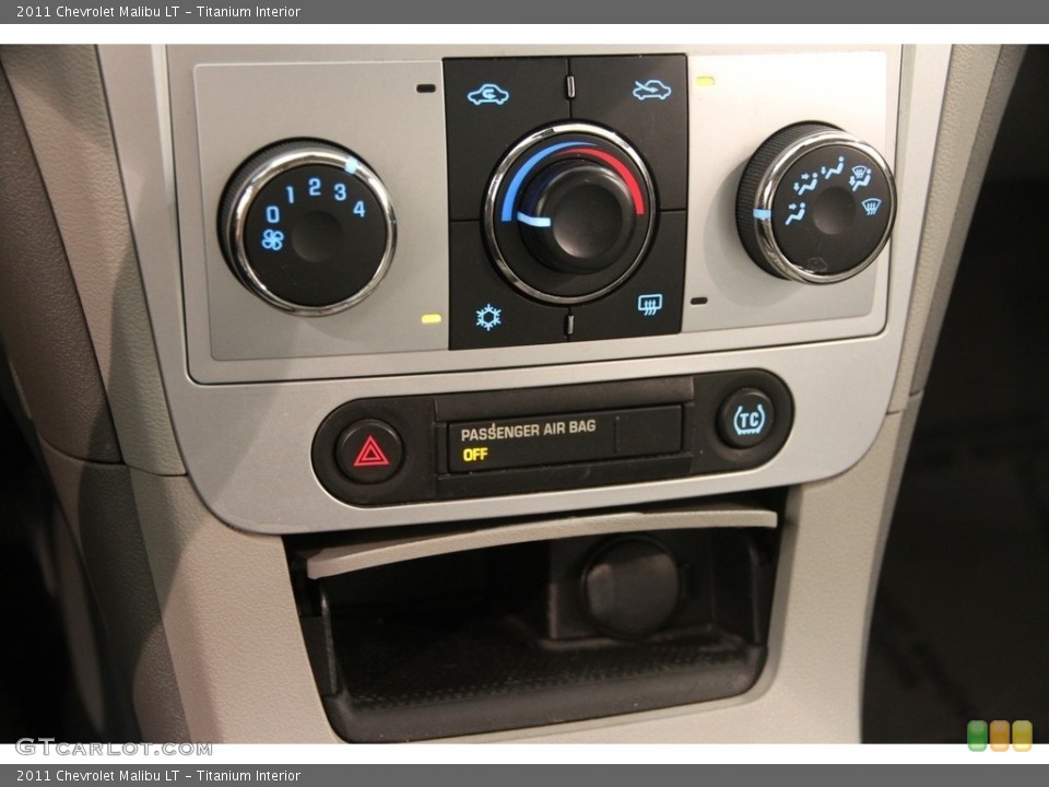 Titanium Interior Controls for the 2011 Chevrolet Malibu LT #115462353