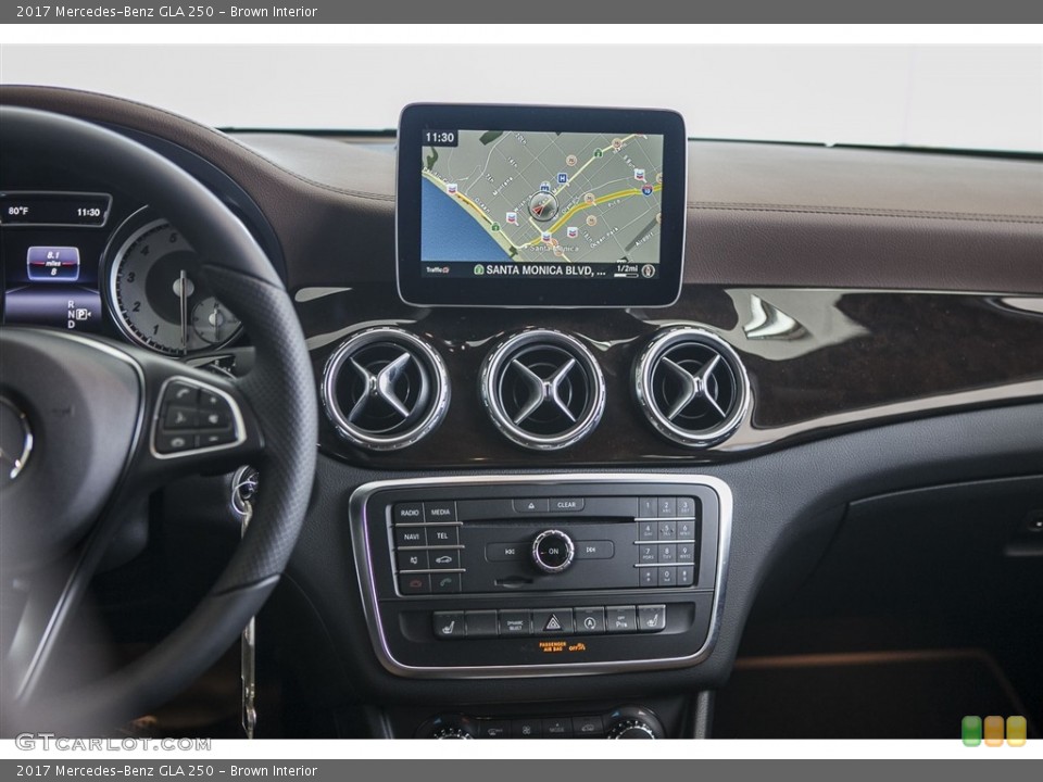 Brown Interior Dashboard for the 2017 Mercedes-Benz GLA 250 #115467120