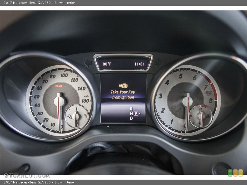 Brown Interior Gauges for the 2017 Mercedes-Benz GLA 250 #115467168