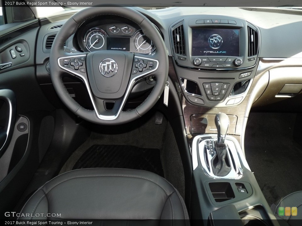 Ebony Interior Dashboard for the 2017 Buick Regal Sport Touring #115467510