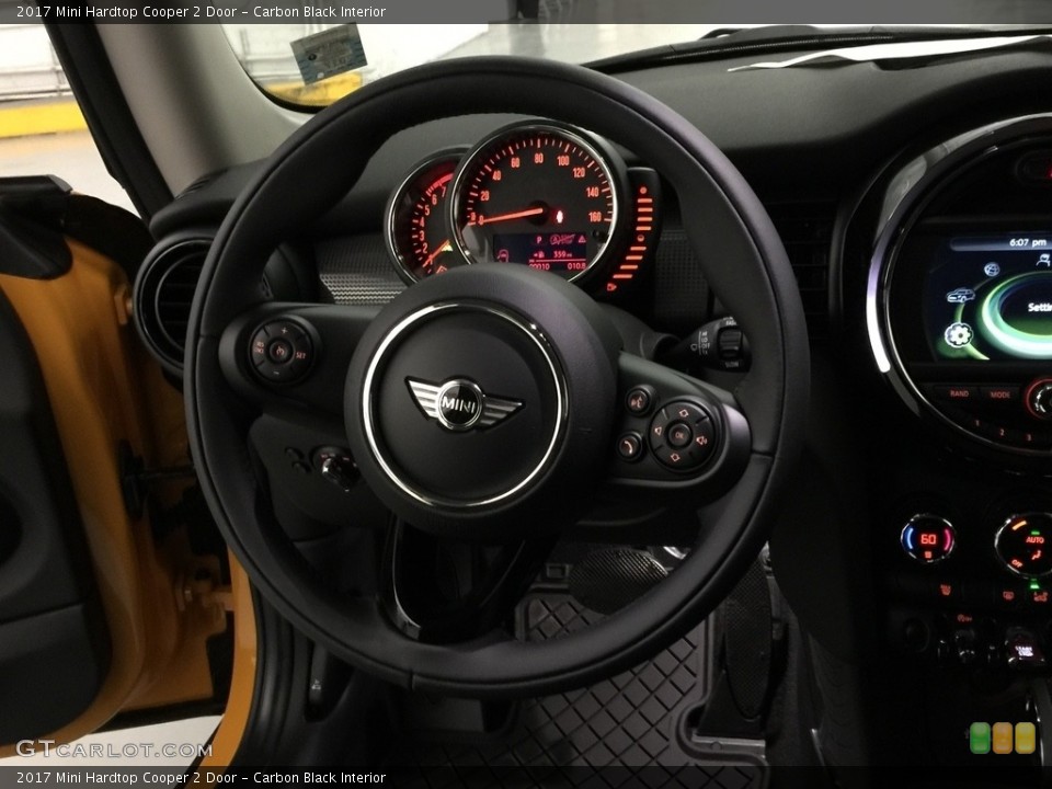 Carbon Black Interior Steering Wheel for the 2017 Mini Hardtop Cooper 2 Door #115469388