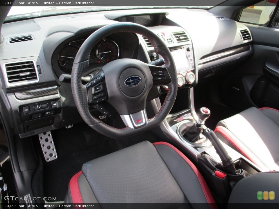Carbon Black Interior Dashboard for the 2016 Subaru WRX STI Limited #115469726