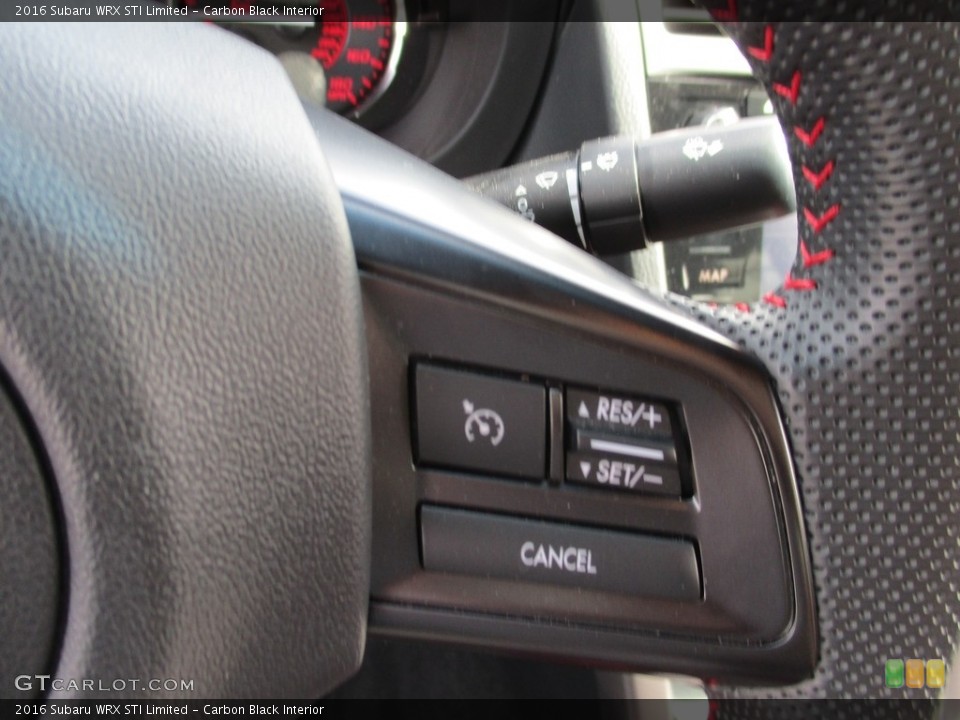 Carbon Black Interior Controls for the 2016 Subaru WRX STI Limited #115470783