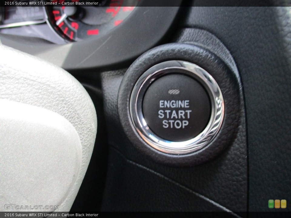 Carbon Black Interior Controls for the 2016 Subaru WRX STI Limited #115470807