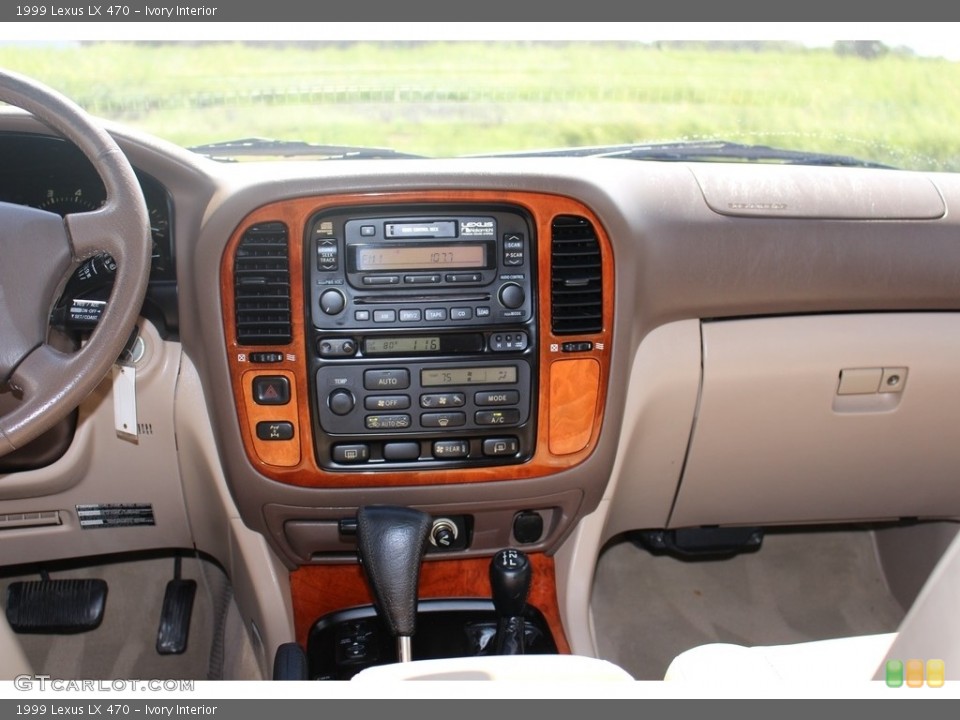 Ivory Interior Dashboard for the 1999 Lexus LX 470 #115479882