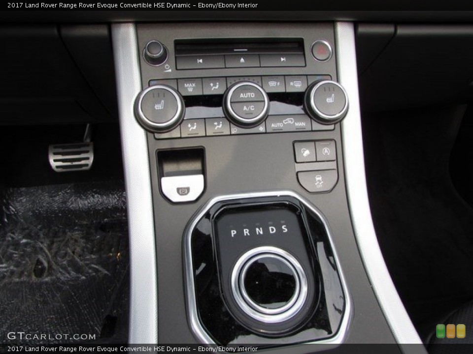 Ebony/Ebony Interior Transmission for the 2017 Land Rover Range Rover Evoque Convertible HSE Dynamic #115490143