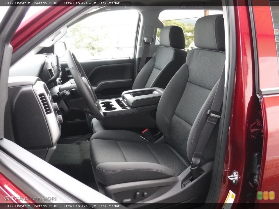Jet Black Interior Front Seat for the 2017 Chevrolet Silverado 1500 LT Crew Cab 4x4 #115490350