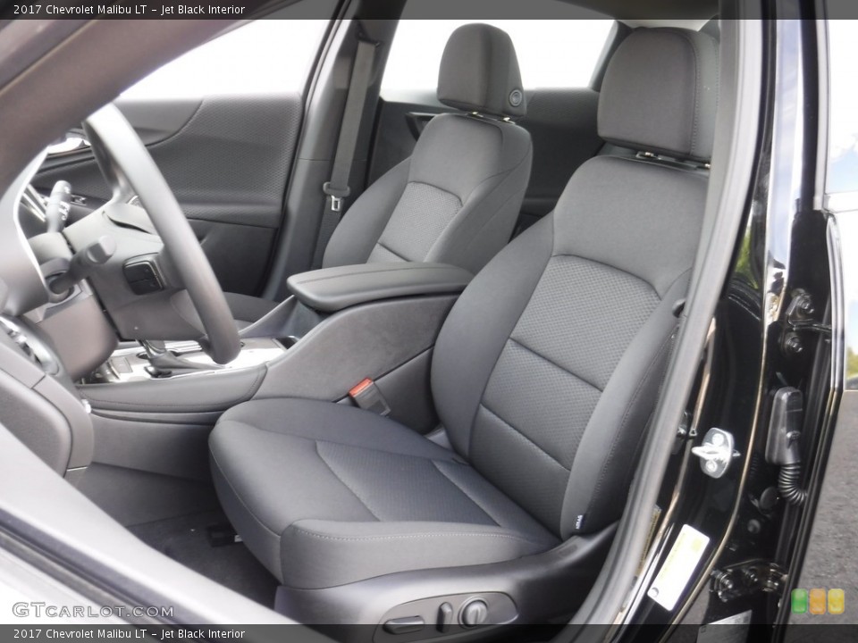 Jet Black Interior Front Seat for the 2017 Chevrolet Malibu LT #115492879