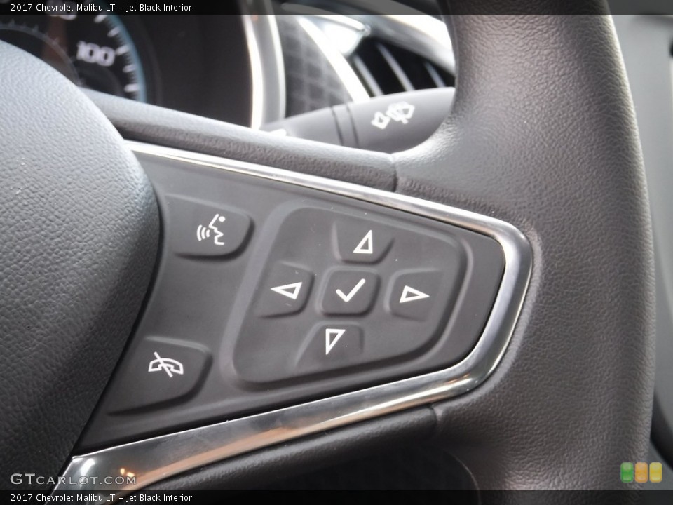 Jet Black Interior Controls for the 2017 Chevrolet Malibu LT #115492999
