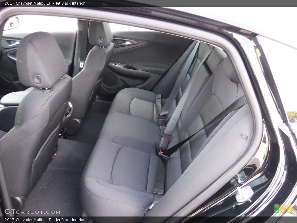 Jet Black Interior Rear Seat for the 2017 Chevrolet Malibu LT #115493041