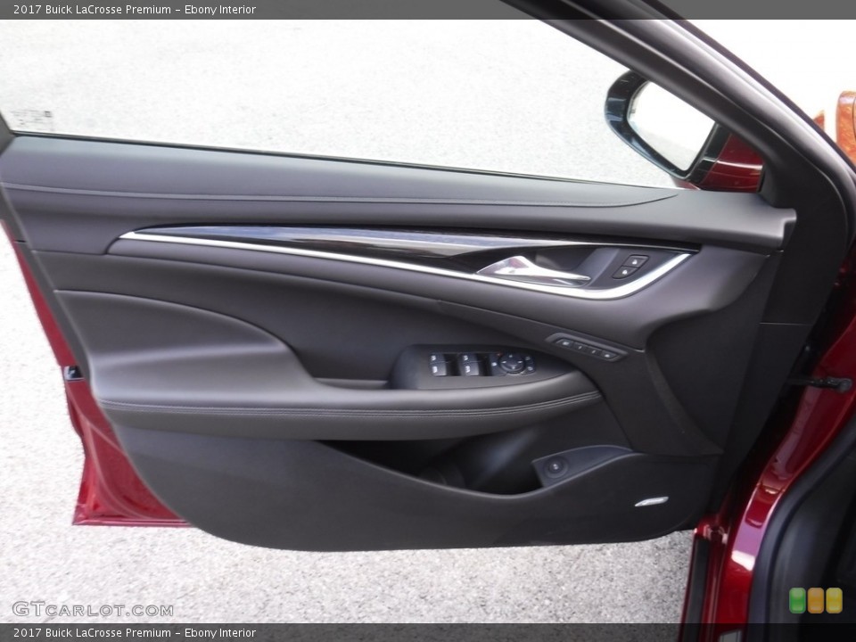 Ebony Interior Door Panel for the 2017 Buick LaCrosse Premium #115494160