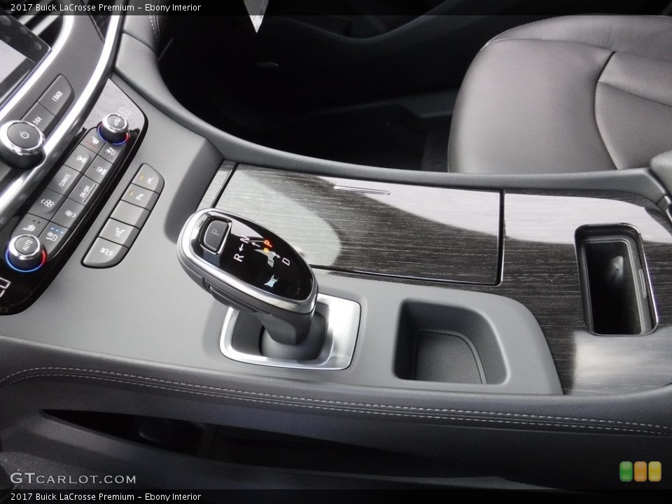 Ebony Interior Transmission for the 2017 Buick LaCrosse Premium #115494349