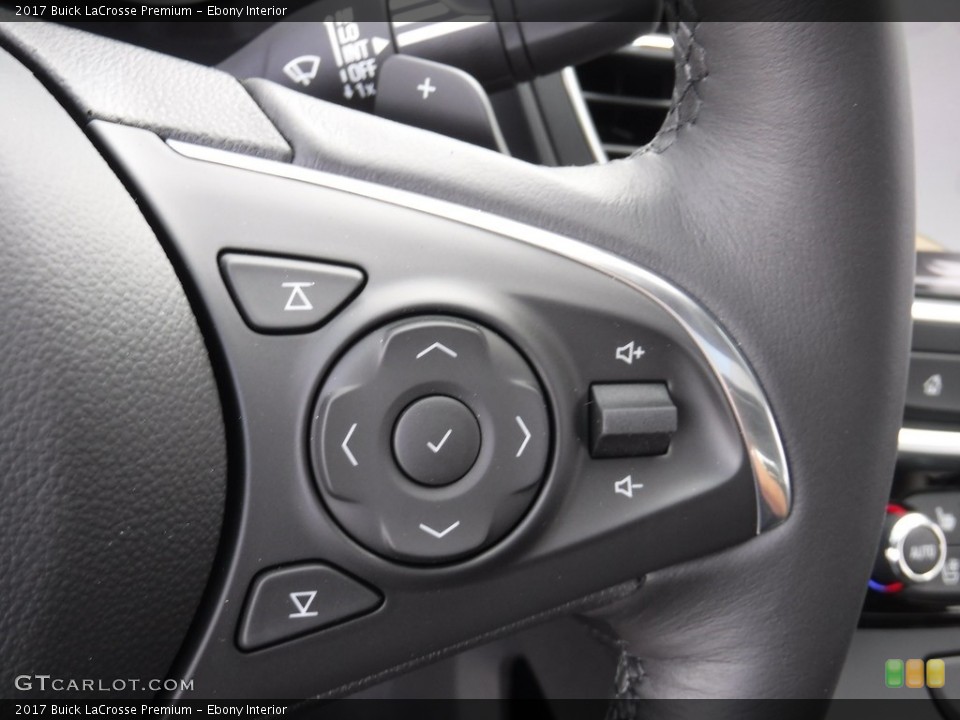 Ebony Interior Controls for the 2017 Buick LaCrosse Premium #115494403