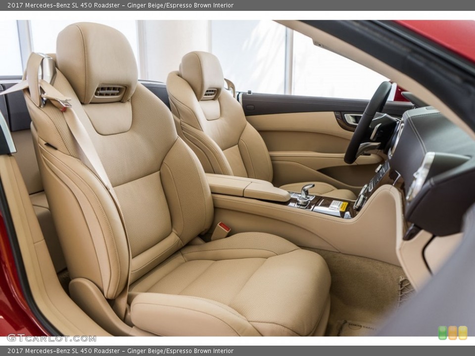 Ginger Beige/Espresso Brown Interior Photo for the 2017 Mercedes-Benz SL 450 Roadster #115494478