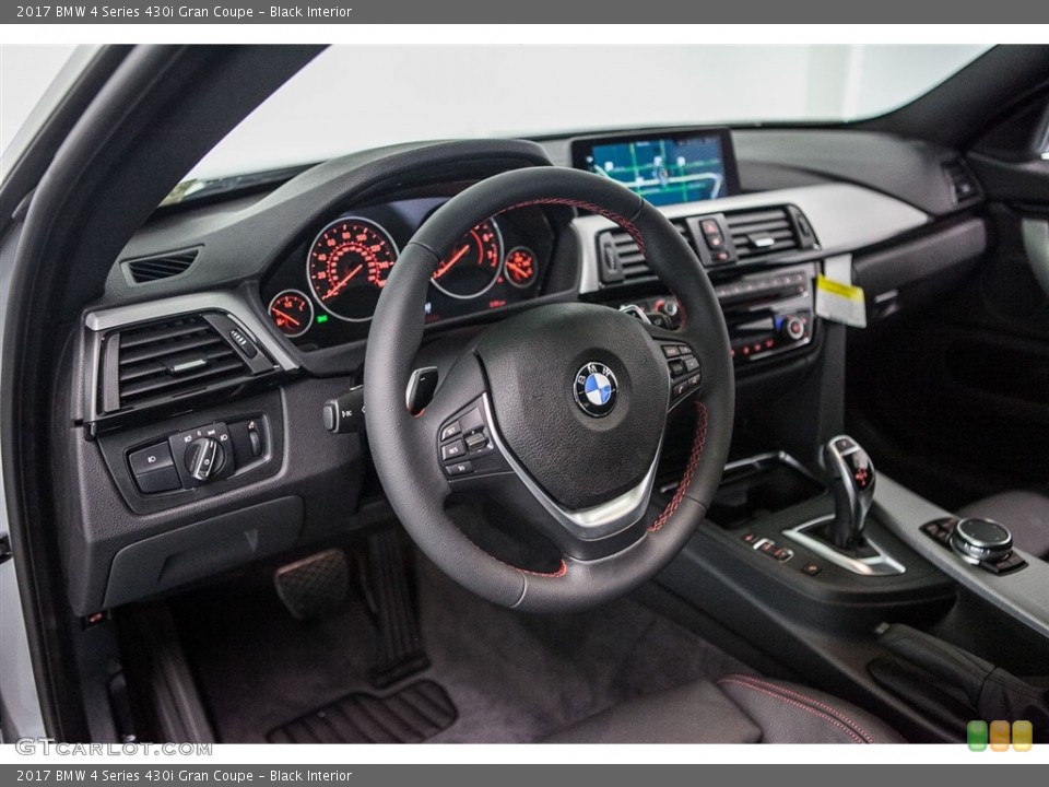 Black Interior Photo for the 2017 BMW 4 Series 430i Gran Coupe #115495312