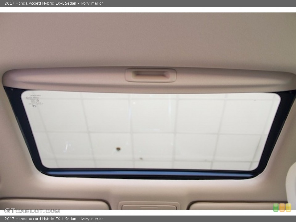 Ivory Interior Sunroof for the 2017 Honda Accord Hybrid EX-L Sedan #115500103
