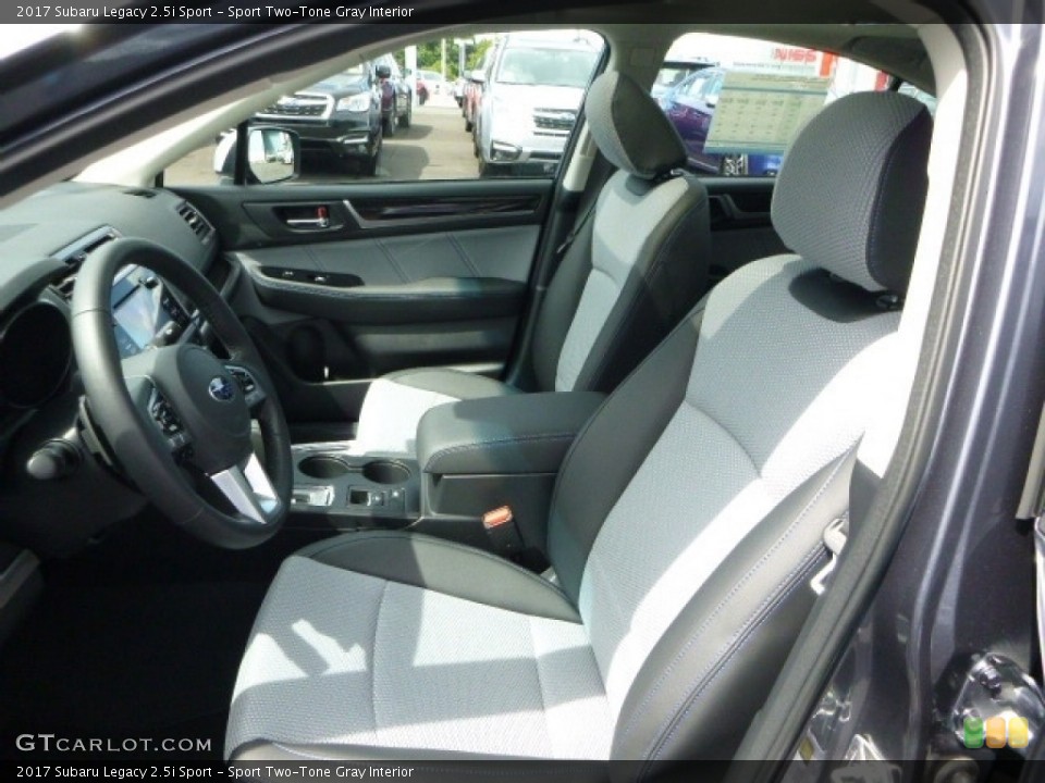 Sport Two-Tone Gray Interior Photo for the 2017 Subaru Legacy 2.5i Sport #115506478