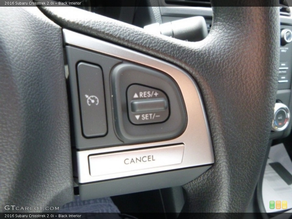 Black Interior Steering Wheel for the 2016 Subaru Crosstrek 2.0i #115507486