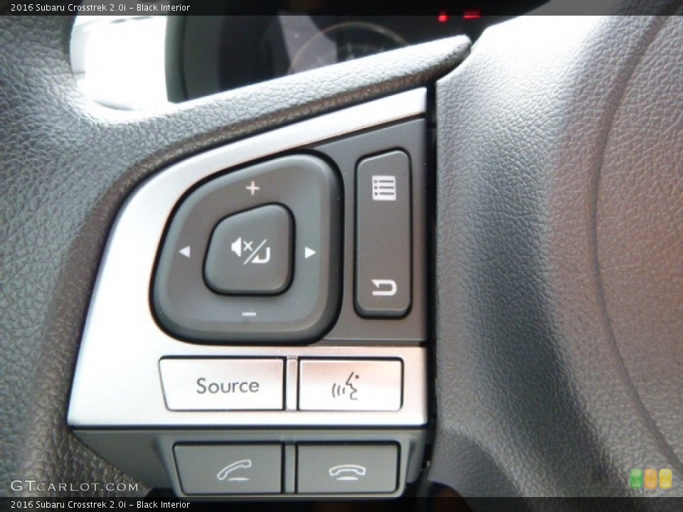 Black Interior Steering Wheel for the 2016 Subaru Crosstrek 2.0i #115507513