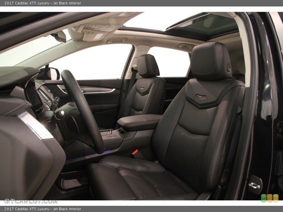 Jet Black Interior Front Seat for the 2017 Cadillac XT5 Luxury #115516604