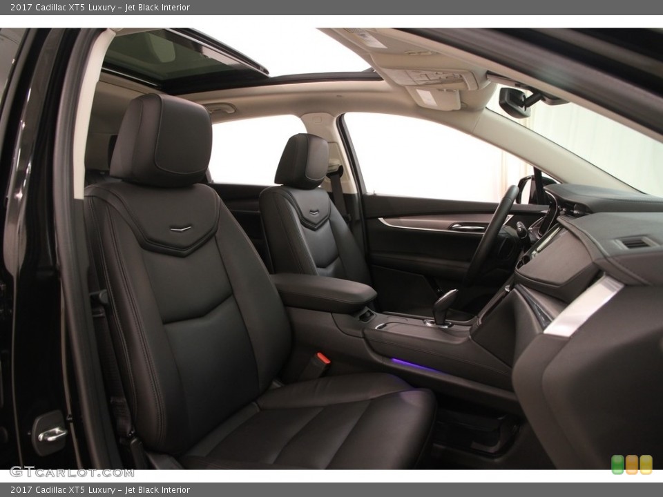 Jet Black Interior Front Seat for the 2017 Cadillac XT5 Luxury #115516736