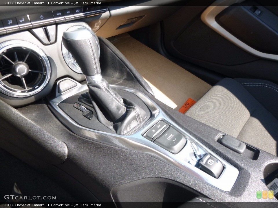 Jet Black Interior Transmission for the 2017 Chevrolet Camaro LT Convertible #115518653