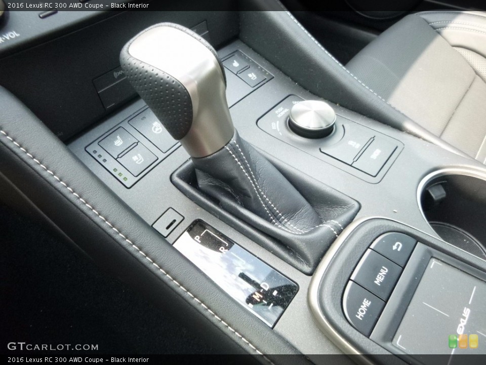 Black Interior Transmission for the 2016 Lexus RC 300 AWD Coupe #115523204