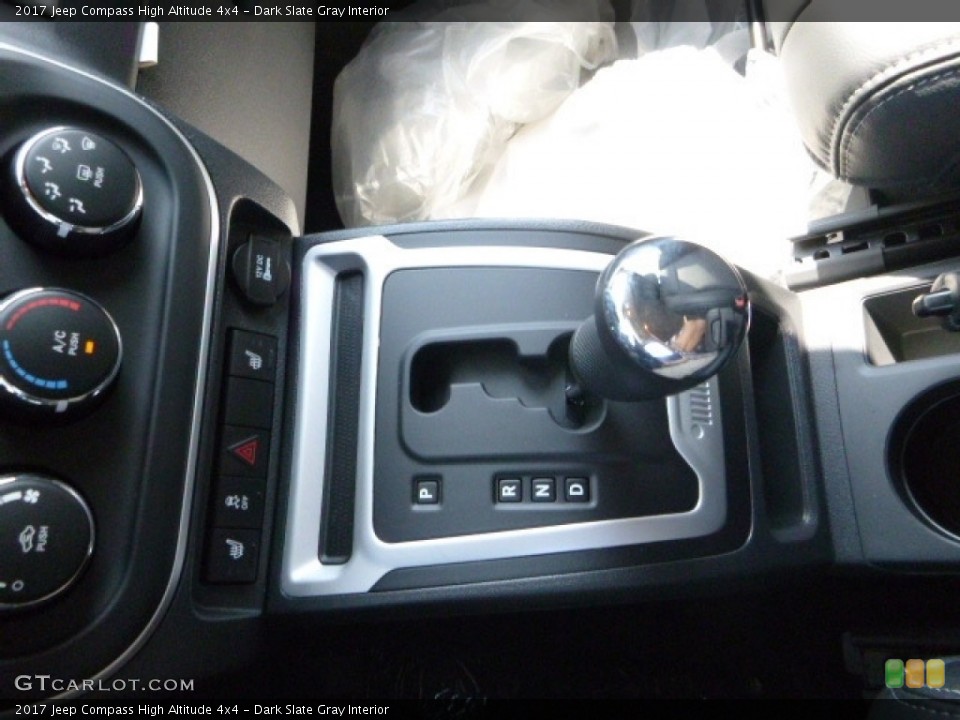 Dark Slate Gray Interior Transmission for the 2017 Jeep Compass High Altitude 4x4 #115538822
