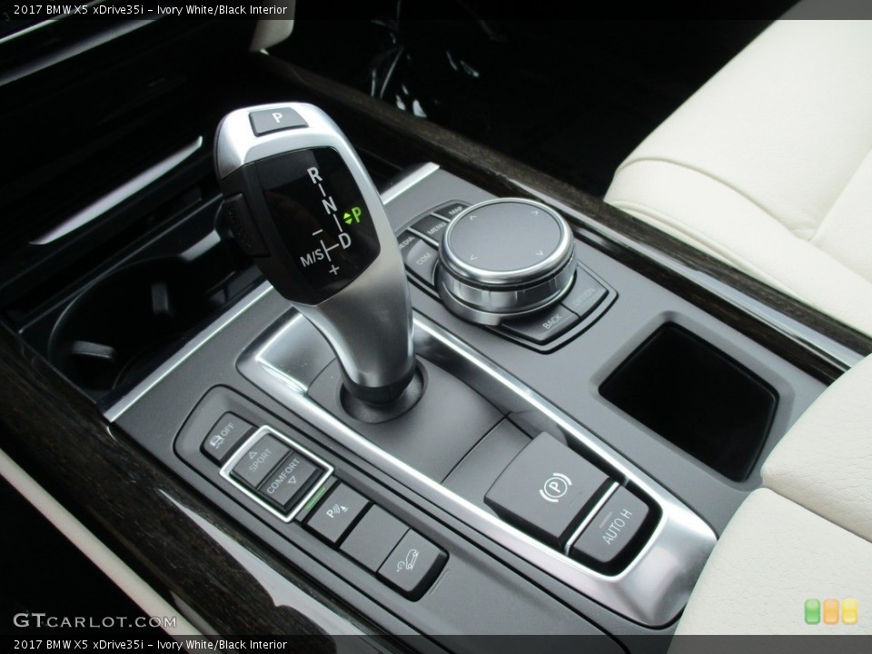 Ivory White/Black Interior Transmission for the 2017 BMW X5 xDrive35i #115538858
