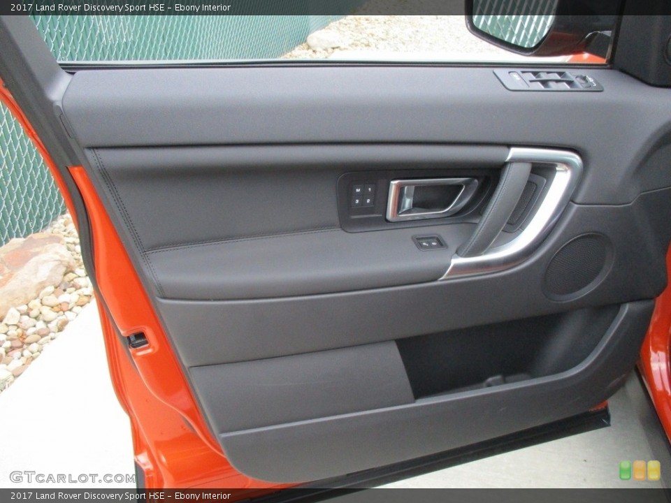 Ebony Interior Door Panel for the 2017 Land Rover Discovery Sport HSE #115539299