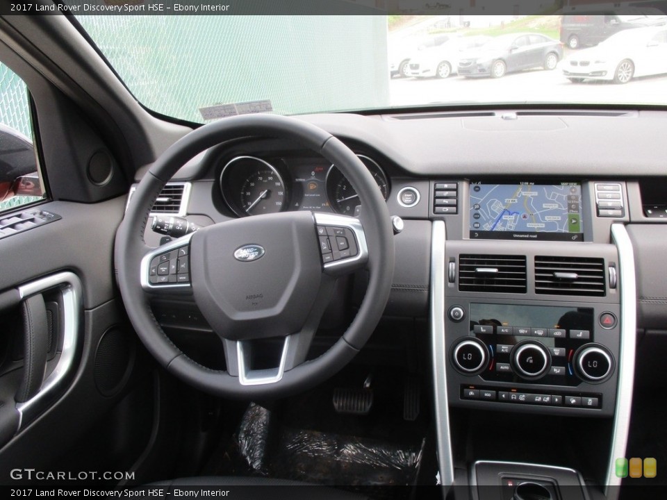 Ebony Interior Dashboard for the 2017 Land Rover Discovery Sport HSE #115539401