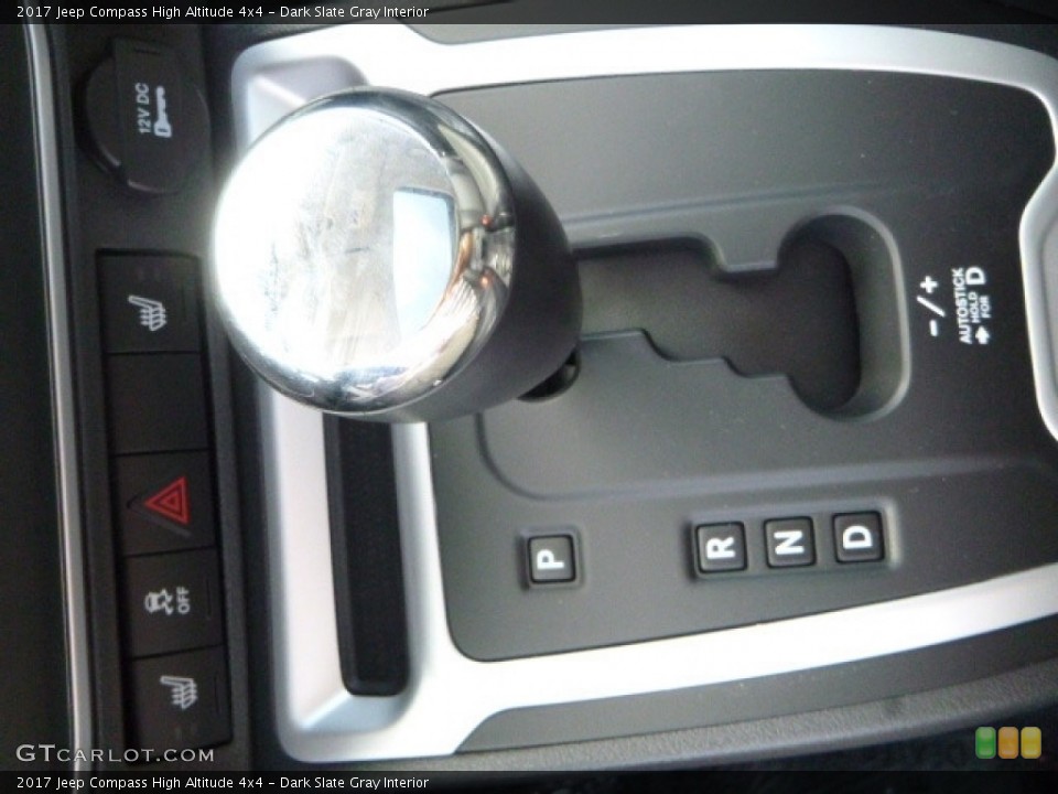 Dark Slate Gray Interior Transmission for the 2017 Jeep Compass High Altitude 4x4 #115539809