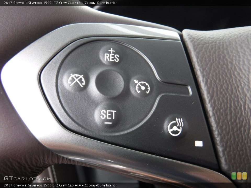 Cocoa/­Dune Interior Controls for the 2017 Chevrolet Silverado 1500 LTZ Crew Cab 4x4 #115543829