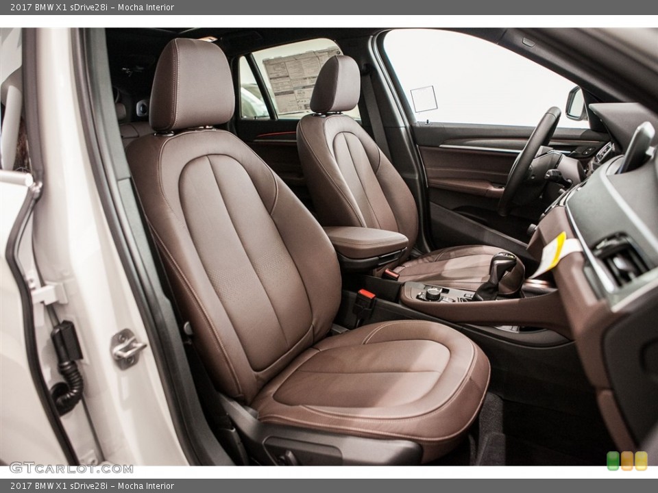 Mocha Interior Photo for the 2017 BMW X1 sDrive28i #115544273