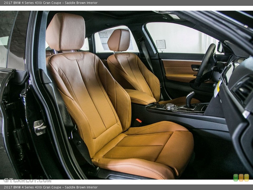 Saddle Brown Interior Photo for the 2017 BMW 4 Series 430i Gran Coupe #115544891