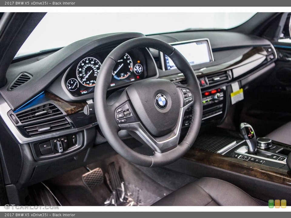 Black Interior Dashboard for the 2017 BMW X5 xDrive35i #115545944