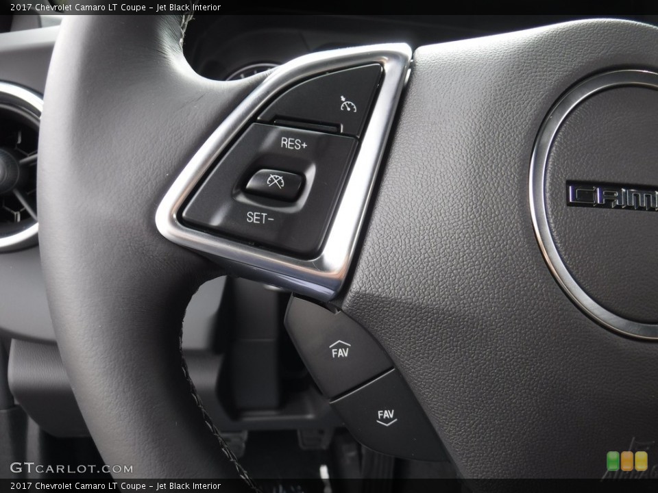Jet Black Interior Controls for the 2017 Chevrolet Camaro LT Coupe #115546385