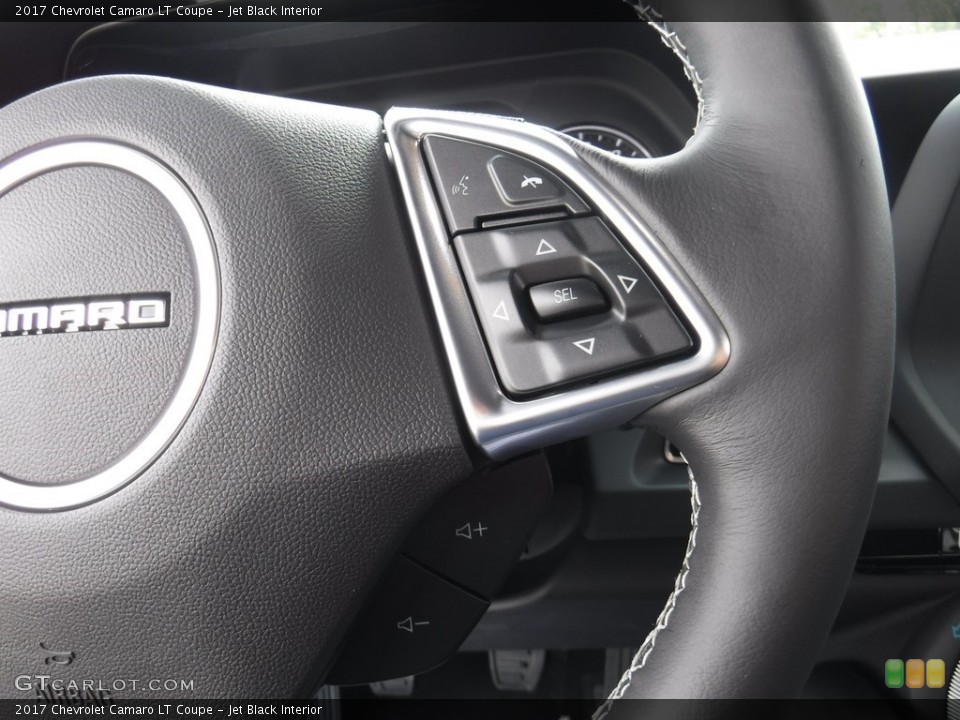Jet Black Interior Controls for the 2017 Chevrolet Camaro LT Coupe #115546407