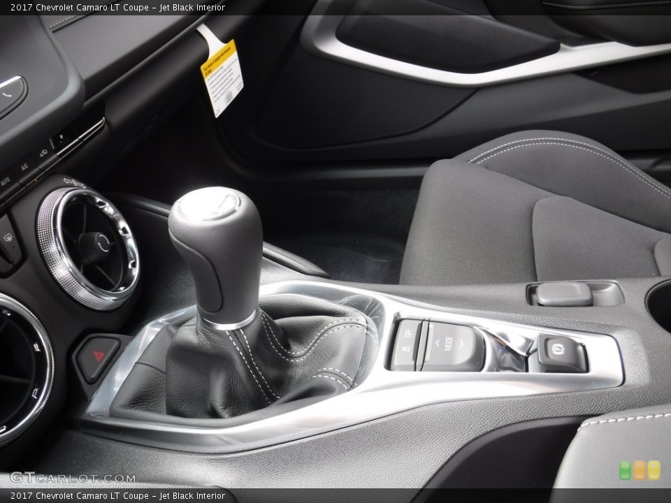 Jet Black Interior Transmission for the 2017 Chevrolet Camaro LT Coupe #115546505