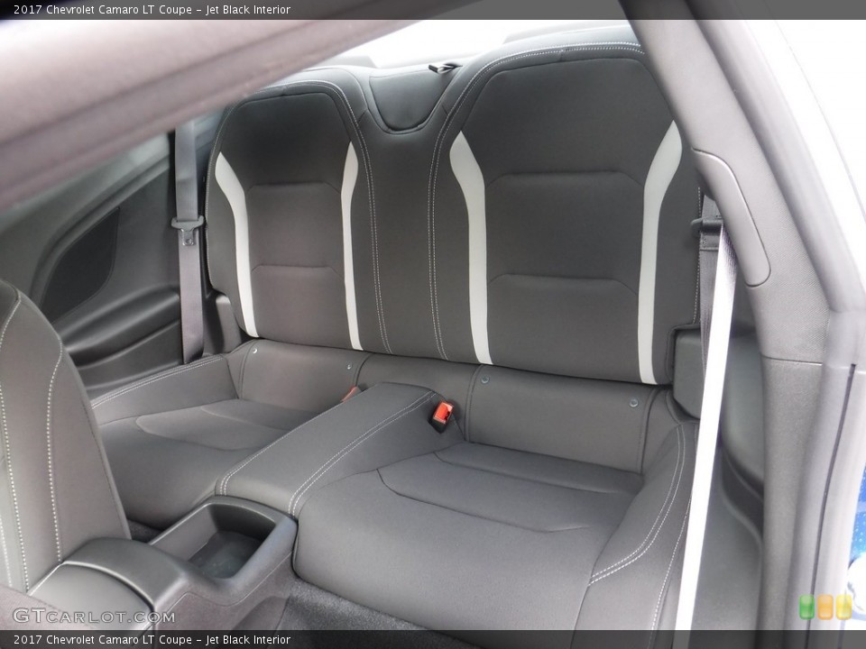 Jet Black Interior Rear Seat for the 2017 Chevrolet Camaro LT Coupe #115546568